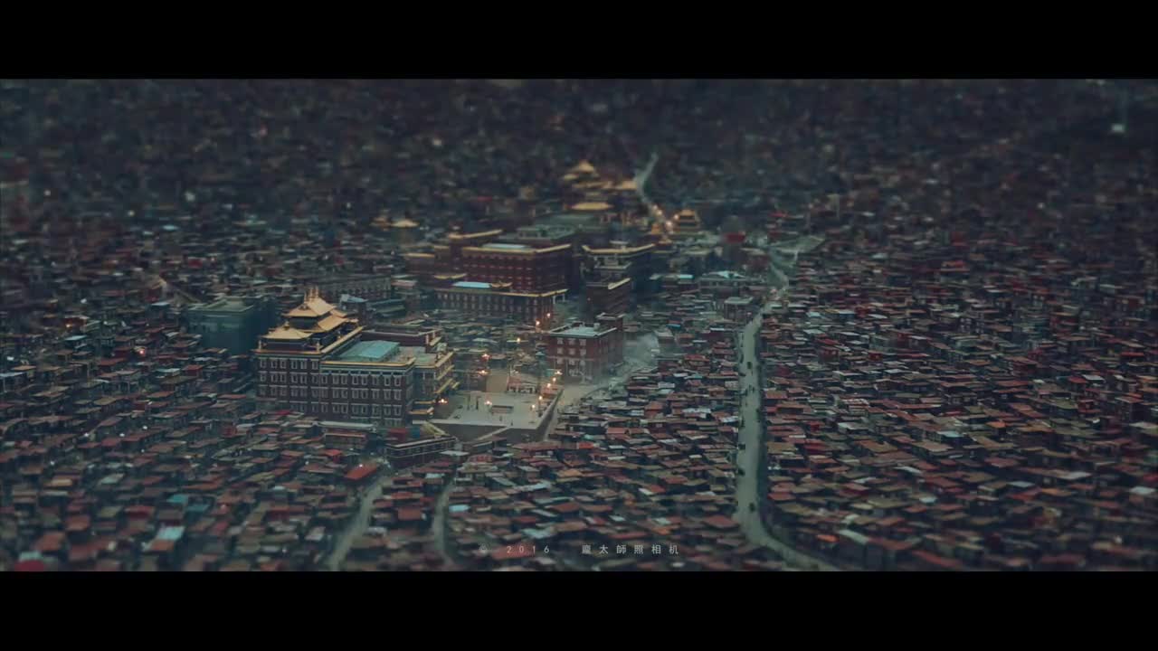 四川色达形象宣传片《天空之城》