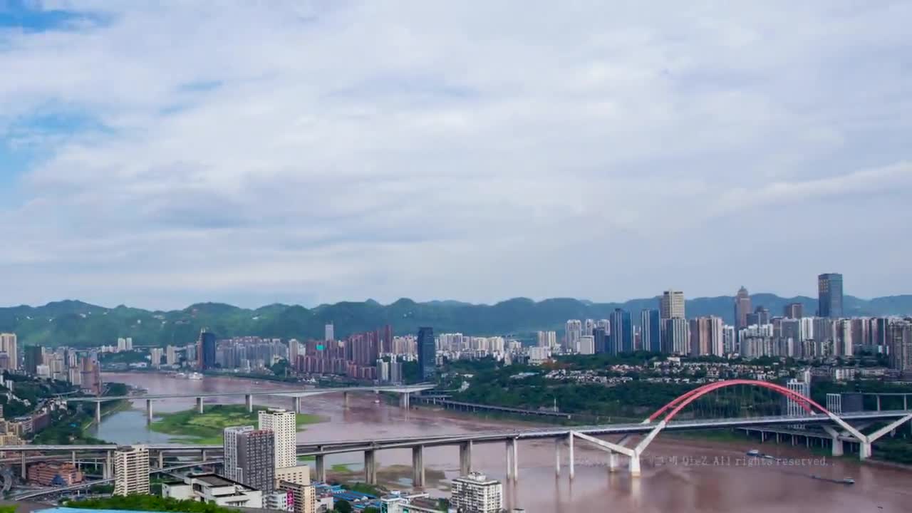 城市延时摄影短片《山之城.重庆》
